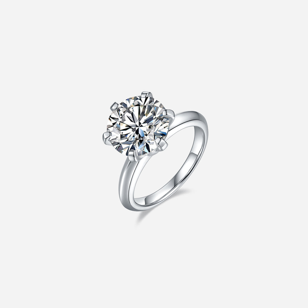 5 Carat Moissanite Diamond Engagement or Cocktail Ring (4.5-9)