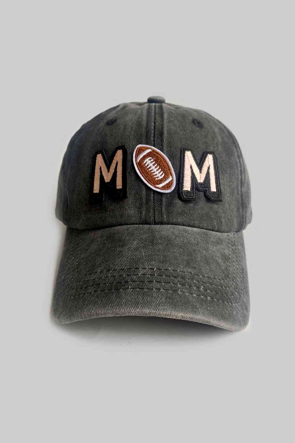 "MOM" Football Cap